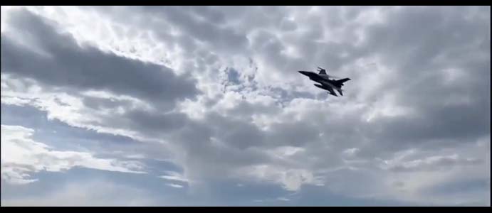 F-16'LAR ÇAYCUMA SEMALARINDA 