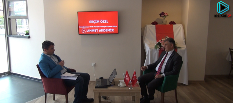 Seçim Özel -  Konuk MHP Devrek Belediye Başkan Adayı Ahmet Akdemir