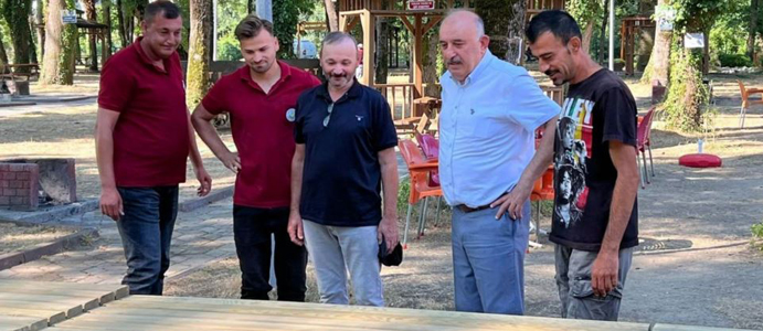 BAŞKAN ÖZTÜRK ÇALIŞMALARI YERİNDE TAKİP EDİYOR