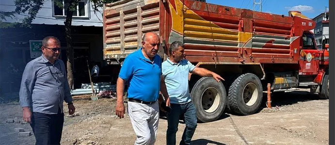 BAŞKAN ÖZTÜRK GÖKÇEBEY İÇİN ARALIKSIZ ÇALIŞIYOR