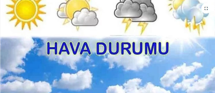 BUGÜN HAVA NASIL OLACAK?