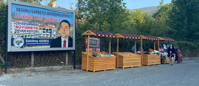  ÇAYDEĞİRMENİ BELEDİYESİ TEZGAH DAĞITI