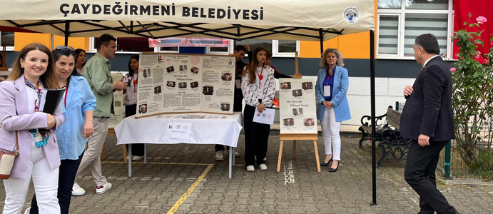ÇAYDEĞİRMENİ ÇPAL'DE BİLİM FUARI DÜZENLENDİ