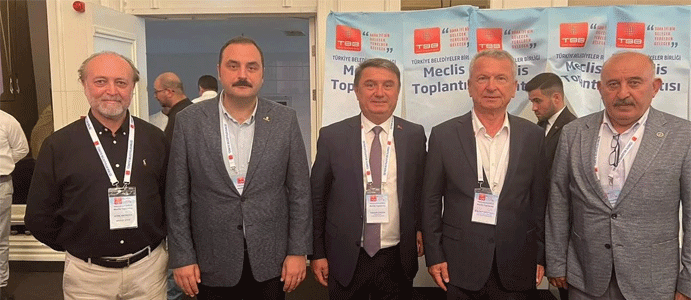 CHP’Lİ BELEDİYE BAŞKANLARI TBB  MECLİSİ BAŞKAN VEKİLİ SEÇİMİNE KATILDI