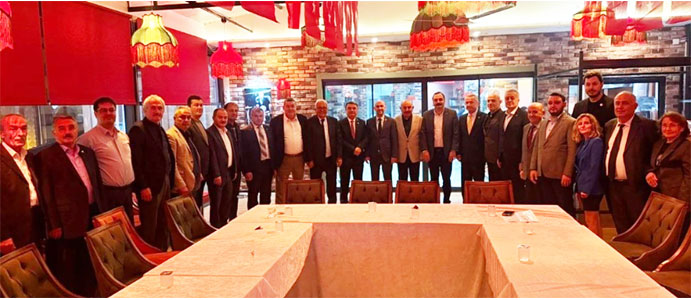 CHP'Lİ BELEDİYE BAŞKANLARI GÖKÇEBEY’DE TOPLANDI