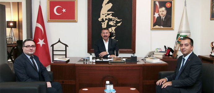 DEVREK MESLEK YÜKSEKOKULU’NDAN  BAŞKAN ULUPINAR’A ZİYARET