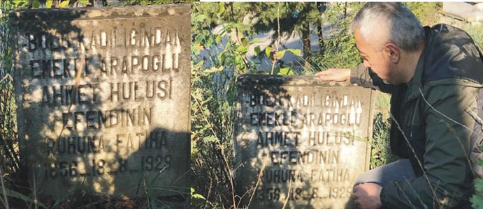 DEVREKLİ BOLU KADISI:  ARABOĞLU AHMET HULUSİ EFENDİ