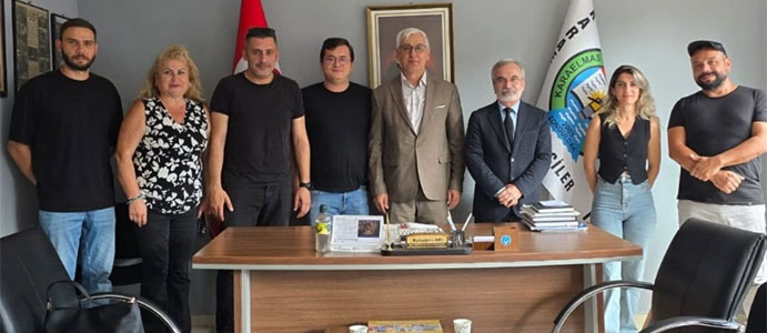 DİSK BASIN İŞ GENEL BAŞKANI DEDEOĞLU  KGD'Yİ ZİYARET ETTİ