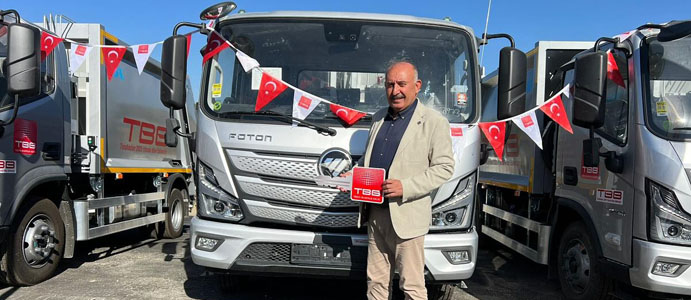 GÖKÇEBEY BELEDİYESİ YENİ  ÇÖP HİZMET ARACINA KAVUŞTU