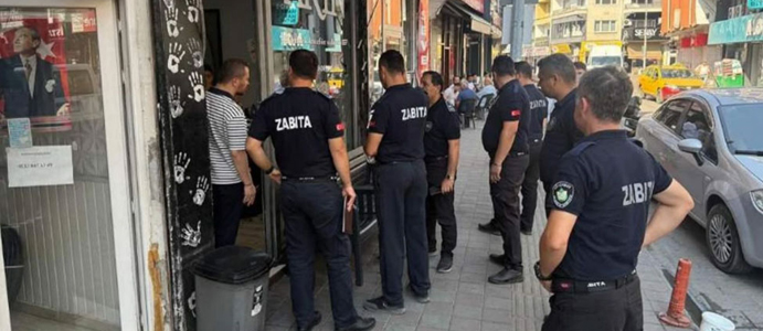 GÖKÇEBEY’DE KALDIRIM İŞGALİNE SIKI DENETİM