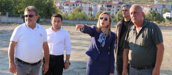 KAYMAKAM ŞIKTAŞ ÇALIŞMALARI YERİNDE İNCELEDİ