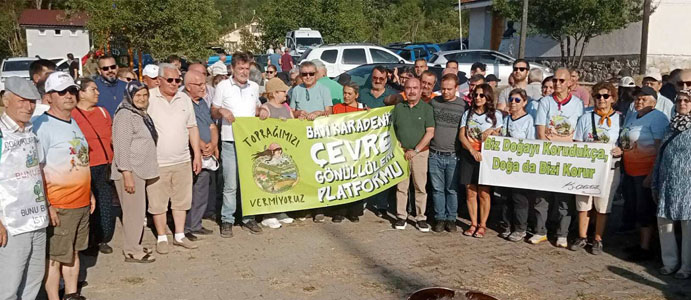 MENGENLİLER MADEN İZNİNE DAVA AÇTI