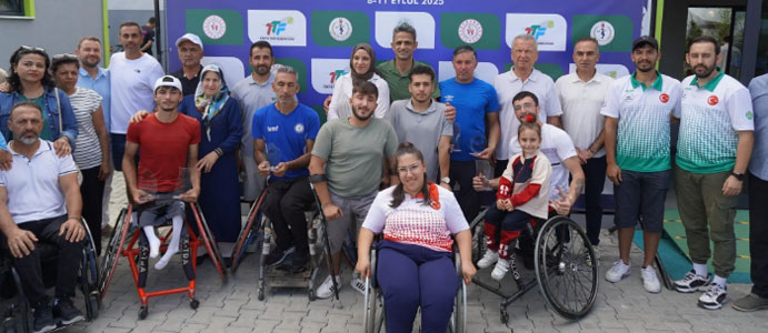 TEKERLEKLİ SANDALYE ŞAMPİYONASI SONA ERDİ