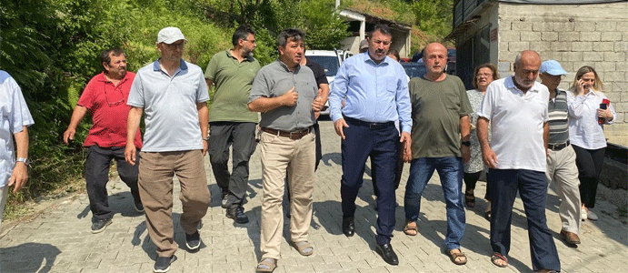 ULUPINAR VATANDAŞLARIN TALEPLERİNİ YERİNDE DİNLEDİ