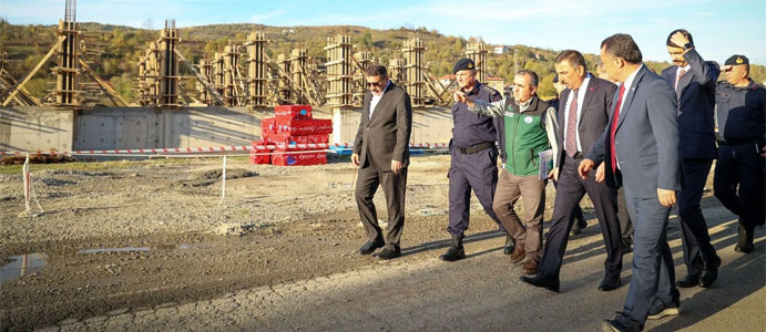 VALİ HACIBEKTAŞOĞLU YENİ PROJEYİ DENETLEDİ!