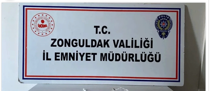 ZONGULDAK’TA OPERASYON: 1 KİŞİ TUTUKLANDI