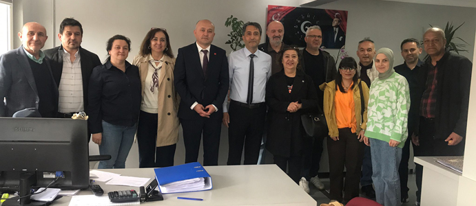 CHP’DEN ESNAF ODALARINA ZİYARET