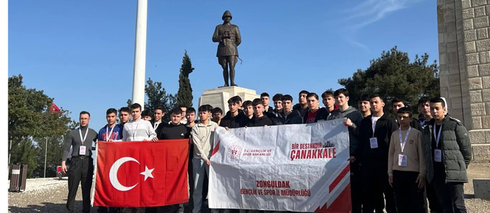 DEVREK ANADOLU İMAM HATİP  ÖĞRENCİLERİ ÇANAKKALE'Yİ GEZDİ