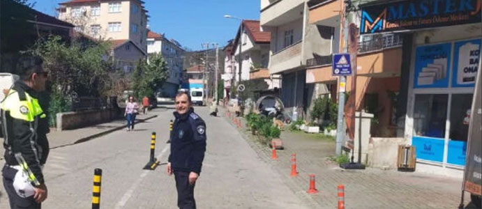 GÖKÇEBEY’DE OKUL YOLU GÜVENLİĞİ ARTIRILIYOR