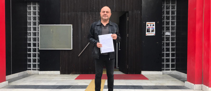 İBRAHİM TIĞ, BAŞKAN ÖZCAN ULUPINAR  HAKKINDA SUÇ DUYURUSUNDA BULUNDU