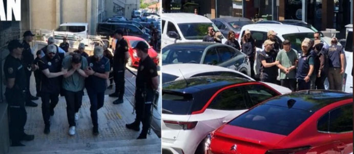 ZONGULDAK'TA GÖZALTINA ALINAN  4 ÜNİVERSİTELİ GENÇ ADLİYEYE GETİRİLDİ