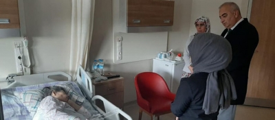 
BAŞKAN BOZKURT’TAN HASTA ZİYARETİ
