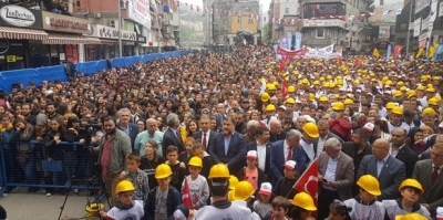 1 MAYIS COŞKUYLA KUTLANDI