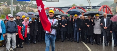 1 MAYIS ZONGULDAK'TA COŞKUSU KUTLANDI