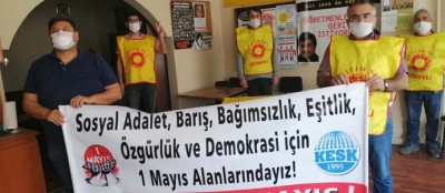 1 MAYIS’IN KUTLANMASINA İZİN VERİLMEDİ