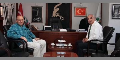 14. BAŞKAN HAMARAT'TAN ZİYARET