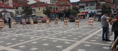 15 TEMMUZ TEMALI RESİM SERGİSİ AÇILDI