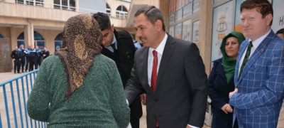 168 AİLEYE YARDIM ELİ UZATILDI