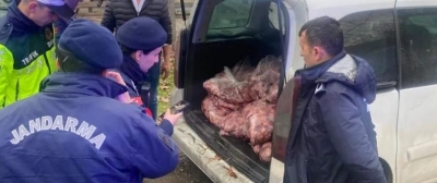 DEVREK’TE 450 KG BOZULMUŞ ET ELE GEÇİRİLDİ