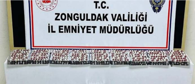 5 BİN 833 ADET UYUŞTURUCU HAP ELE GEÇİRİLDİ