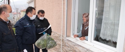 65 YAŞ ÜSTÜ VATANDAŞLARIN İHTİYAÇLARI KARŞILANIYOR