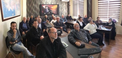 AĞAÇ BUDAMADA TEORİK EĞİTİMLERE BAŞLANDI