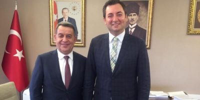 AKDEMİR, BAŞDANIŞMAN ALAGÖZ’Ü ZİYARET ETTİ