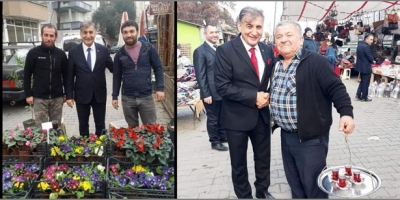 AKDEMİR ESNAF VE VATANDAŞI ZİYARET ETTİ DESTEK İSTEDİ