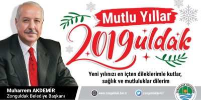 AKDEMİR, TÜM ZONGULDAK HALKININ YENİ YILINI KUTLADI