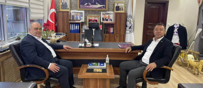 ALDATMAZ'DAN BAŞKAN GEBEŞ'E ZİYARET