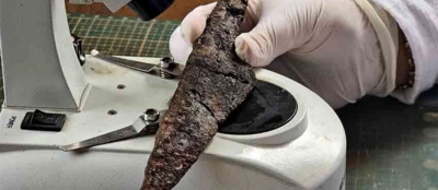 ANTİK KAZIDA 1500 YILLIK BIÇAK SETİ BULUNDU