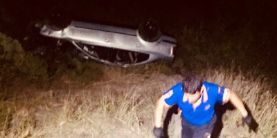 ARKADAŞLARINI KAZA YERİNDE BIRAKIP KAÇTILAR 