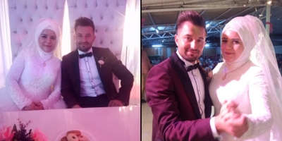 ASİYE İLE ESAT GÖRKEMLİ TÖRENLE YAŞAMLARINI BİRLEŞTİRDİ