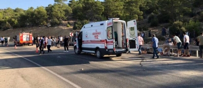 ASKERLERİ TAŞIYAN OTOBÜS DEVRİLDİ: 5 ASKER ŞEHİT OLDU, 10 ASKER YARALANDI