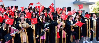 ATATÜRK ORTAOKULUN’DA MEZUNİYET TÖRENİ YAPILDI