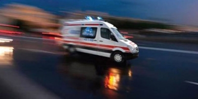 AV TÜFEĞİYLE AMBULANSIN GELMESİNİ BEKLEDİ
