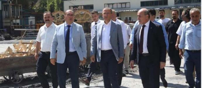 BAKAN YARDIMCISI TTK'Yİ ZİYARET ETTİ