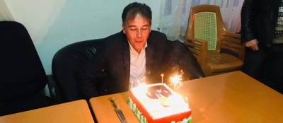 BAŞKAN ALBUZ'A DOĞUM GÜNÜ SÜRPRİZİ