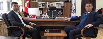 BAŞKAN ALTUN'DAN BAŞKAN GEBEŞ'E ZİYARET