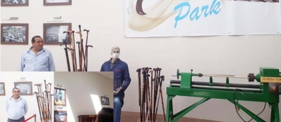 BAŞKAN AYVACI, BASTONPARK'I  ZİYARET ETTİ